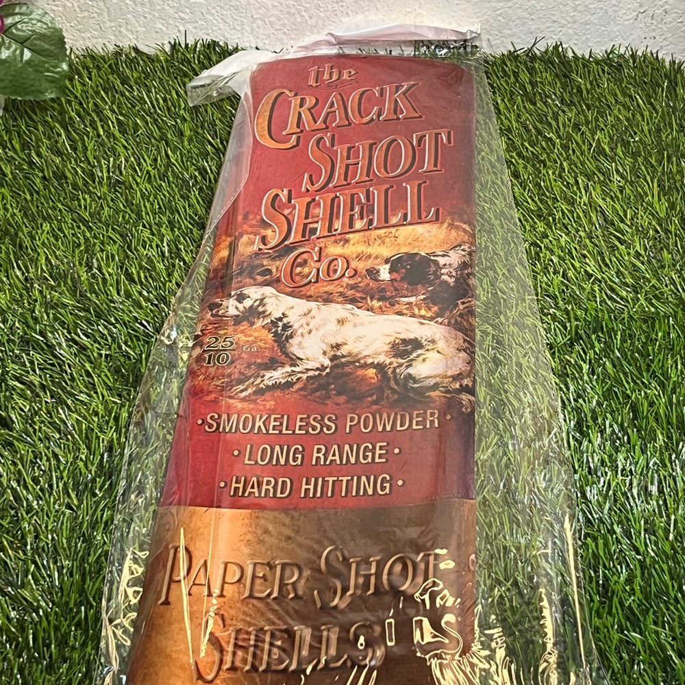 The Crack Shot Shell Co. Red Paper Shot Shells – Decorative Party Props